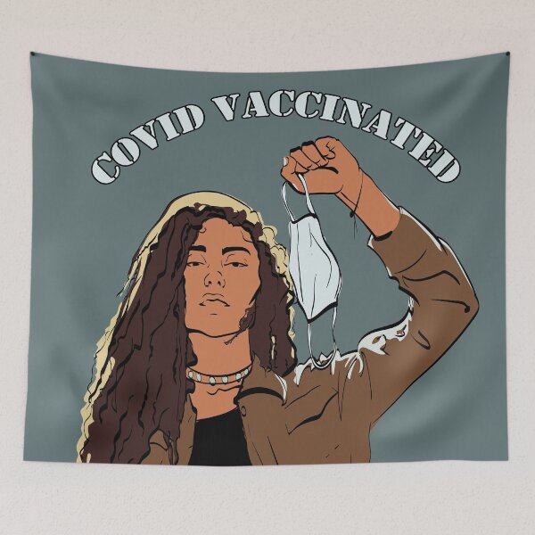 Item preview, Covid Vaccinated t-Shirt, Fully Vaccinated youre welcome, Women's Shirt, Pro Vaccination, Funny Saying Shirt Pfizer Vaccine Shirt Public Health Properly Vaccinated, i am vaccinated designed and sold by GalleryArtField.