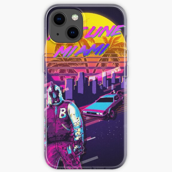 Hotline Miami Outrun iPhone Soft Case