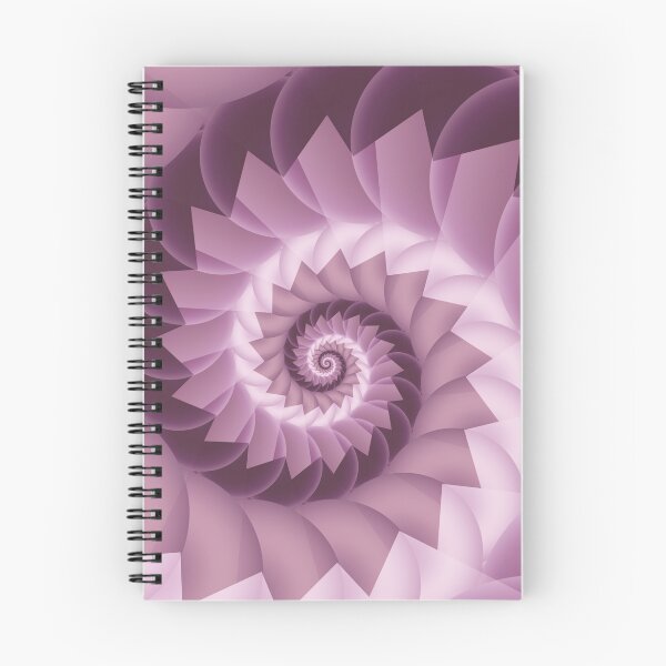 Item preview, Berry Creme Spiral Fractal designed and sold by Kitty Bitty.