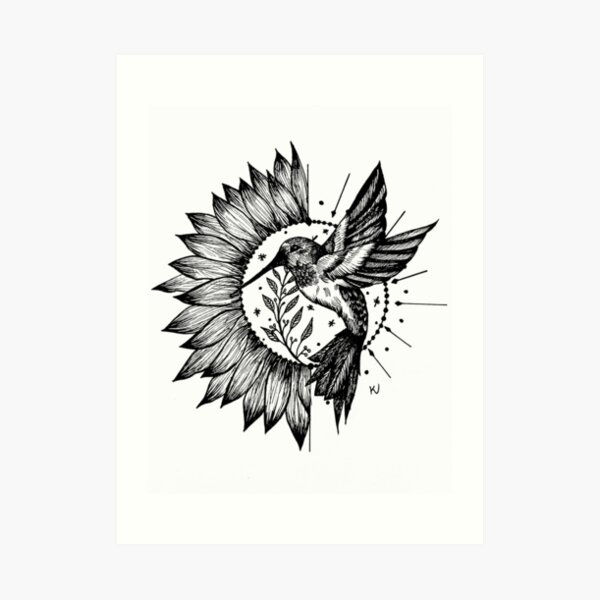 Hummingbird Art Print