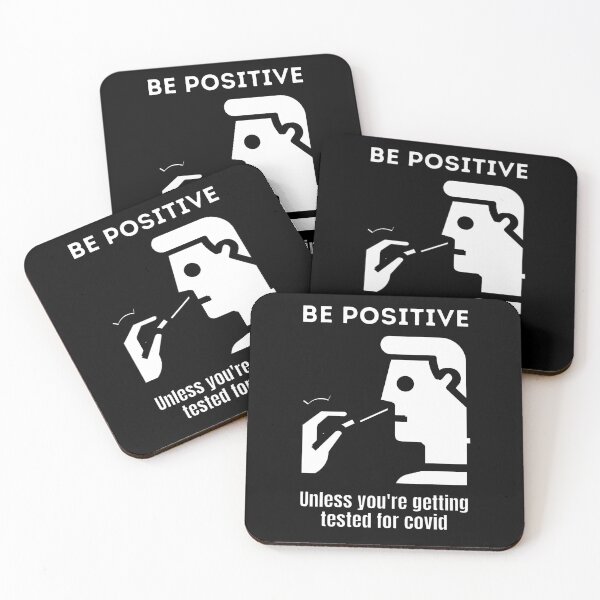 Item preview, Be positive unless you're getting tested for covid designed and sold by Caregiverology.