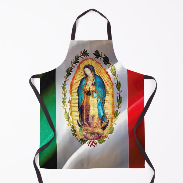 Item preview, Our Lady of Guadalupe Mexican Virgin Mary Mexican Flag Mexico Catholic designed and sold by hispanicworld.