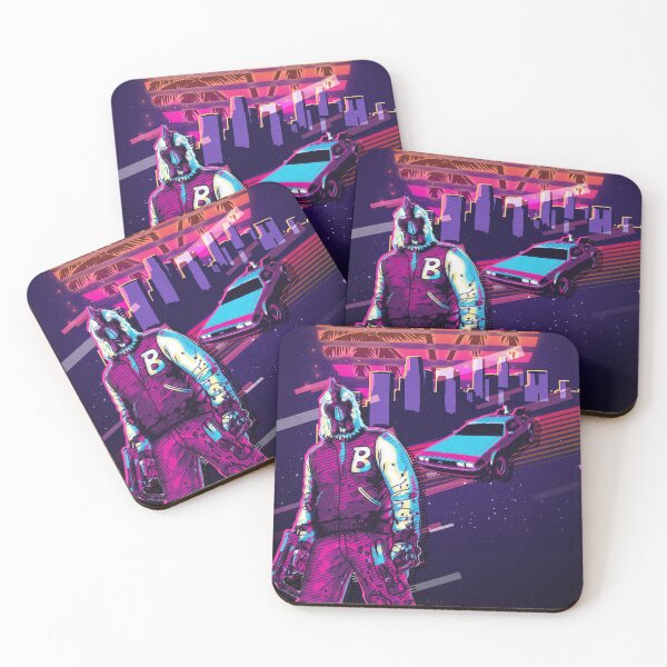 Item preview, Hotline Miami Outrun (NO TEXT) designed and sold by Ratch2929.