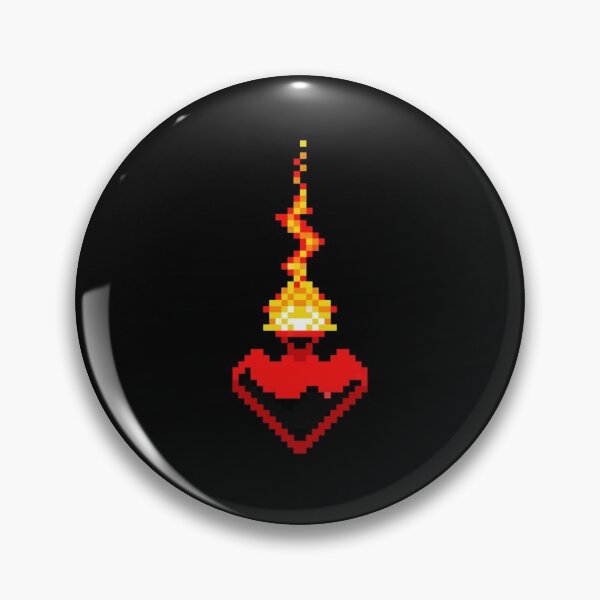 Item preview, Pixelated Sacred Heart designed and sold by EMtheUnknown.