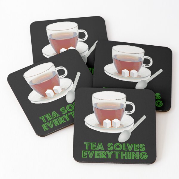 Item preview, Tea Solves Everything designed and sold by Uvogin2099.