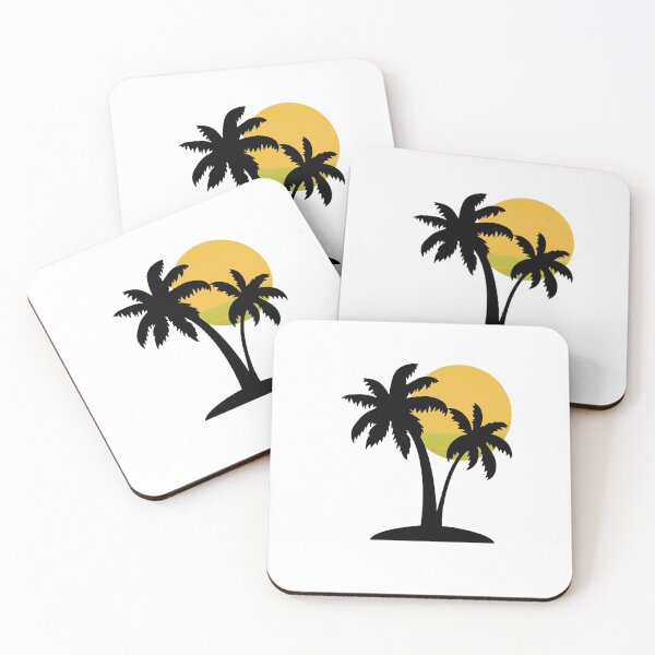 Item preview, clouds plam trees sunset  designed and sold by salim arougou.