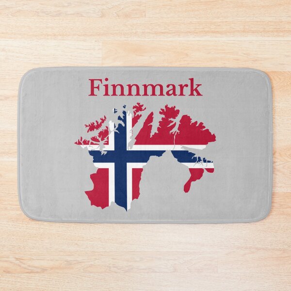 Item preview, Finnmark County Map, Norwegian County, Norway. designed and sold by marosharaf.
