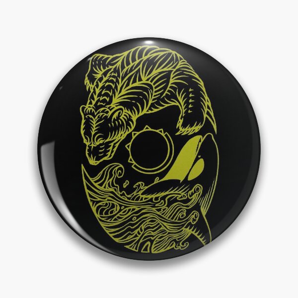 Item preview, Yin Yang Green Orca and Bear designed and sold by Vancity Printees.