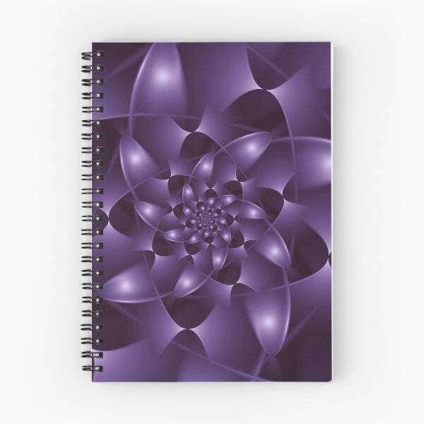 Item preview, Purple Spiral Fractal  designed and sold by Kitty Bitty.