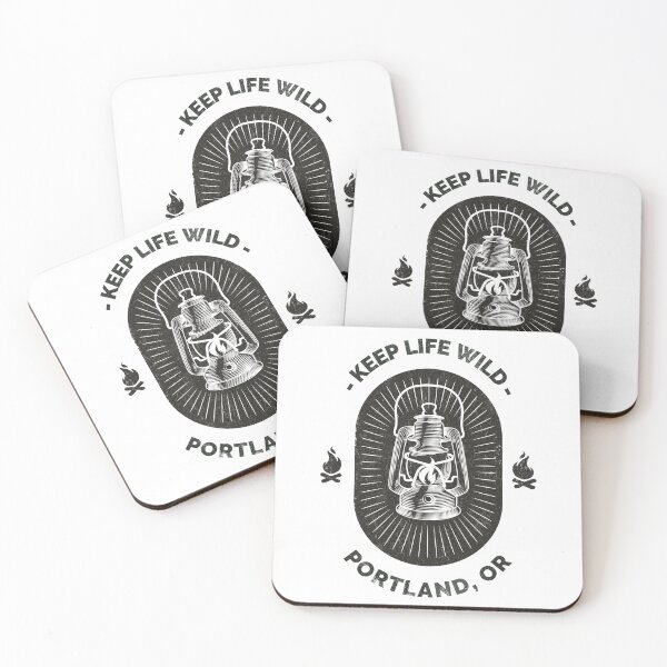 Artikelvorschau, Portland Oregon Keep Life Wild-Sammlung entworfen und verkauft von VHIndy-Tees.
