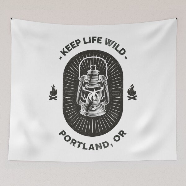 Item preview, Portland Oregon Keep Life Wild Collection designed and sold by VHIndy-Tees.