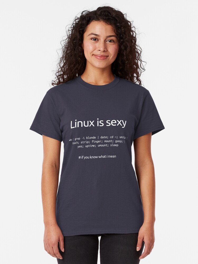 "Linux is sexy" Tshirt by xd4rker Redbubble
