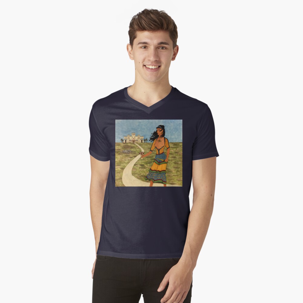 Item preview, V-Neck T-Shirt designed and sold by MsLauraPerry.