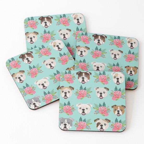 Item preview, English Bulldog dog dogs pets  Bulldogs and flowers roses designed and sold by Coolstuff4you71.