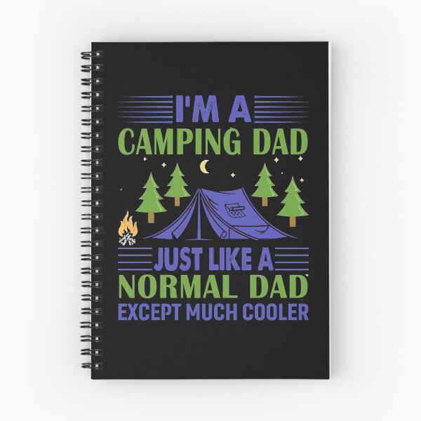 Item preview, 'CAMPING DAD EXCEPT MUCH COOLER' COLLECTION designed and sold by JRM Tees & More Store.