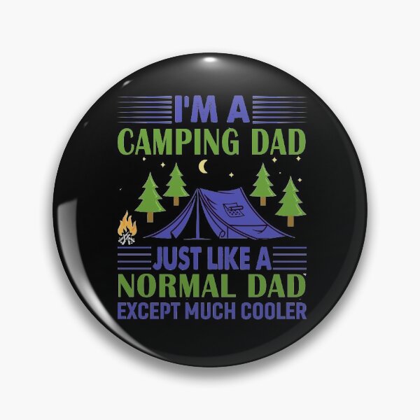 Item preview, 'CAMPING DAD EXCEPT MUCH COOLER' COLLECTION designed and sold by JRM Tees & More Store.