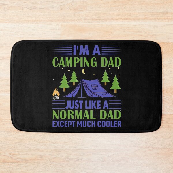 Item preview, 'CAMPING DAD EXCEPT MUCH COOLER' COLLECTION designed and sold by JRM Tees & More Store.