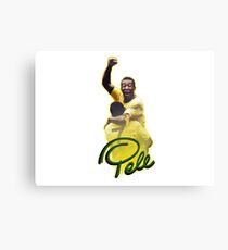 Pele Weltcup Brasilien Metalldruck