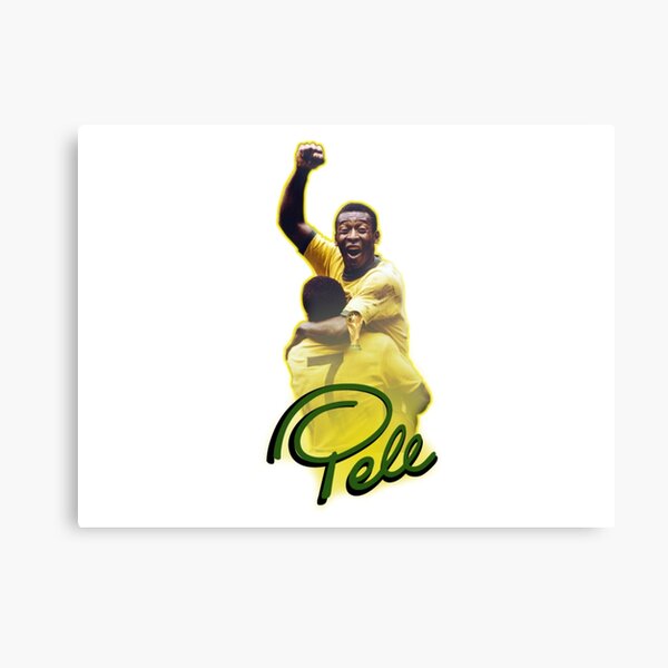 Pele World Cup Brazil Metal Print