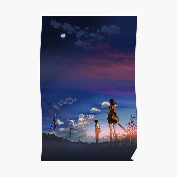 5 Centimeters Per Second Poster By Demoralizedjam Redbubble