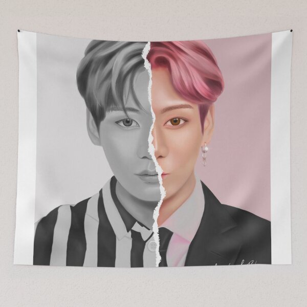 Item preview, Jungkook Bts fan art designed and sold by Cookymangster.
