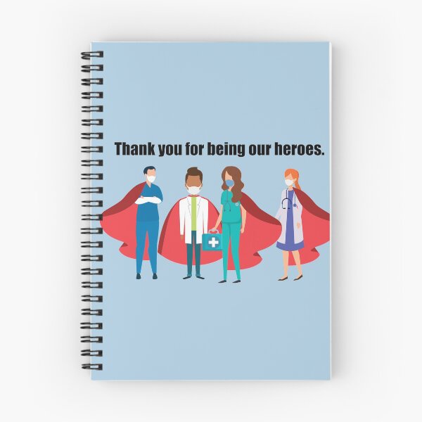 Item preview, Healthcare Worker Heroes Thank You Doctors and Nurses designed and sold by Epic Love Designs.