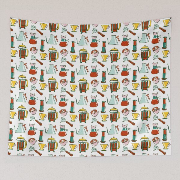 Item preview, Coffee Pattern designed and sold by Tay Tuteur.