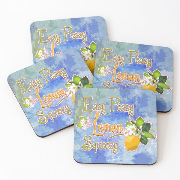 Item preview, Easy Peasy Lemon Squeezy designed and sold by Cheryl Graham.