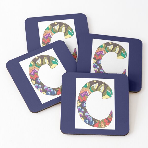 Item preview, Initial C #1 designed and sold by ErinBrieArt.