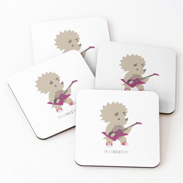 Item preview, DINO ROCK - TRICEROCKTOPS designed and sold by babyrockstar.