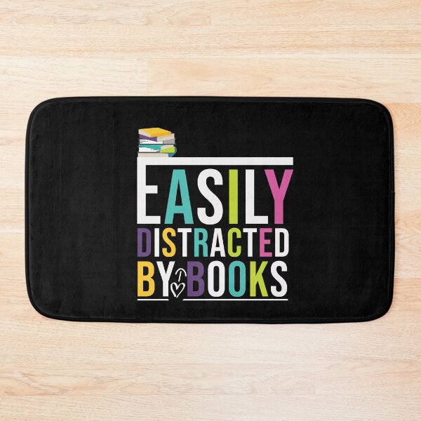 Item preview,  Easily Distracted By Books Funny Book Lovers Gift  designed and sold by pedrored369.