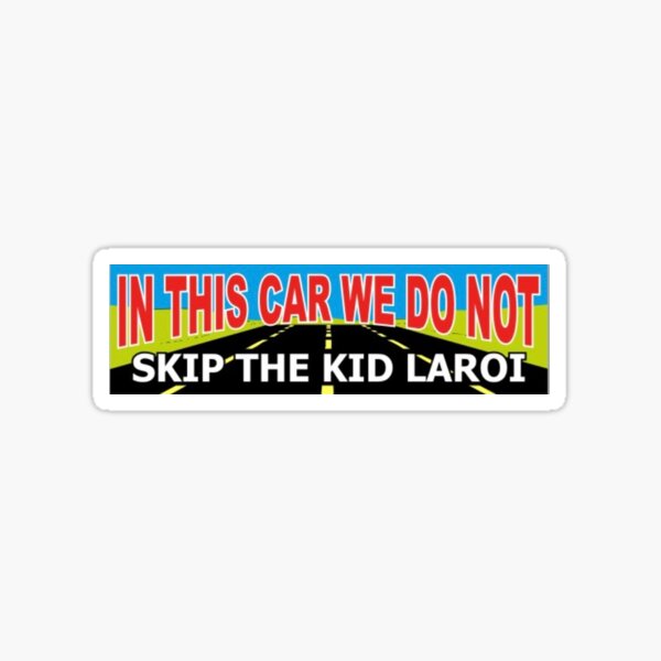 The Kid Laroi Car Sticker Sticker