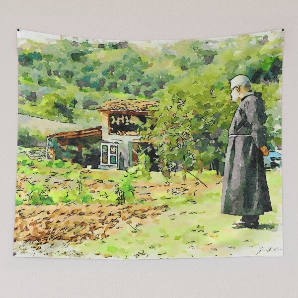 Item preview, Hortus Conclusus: friar in the field designed and sold by Giuseppe Cocco.