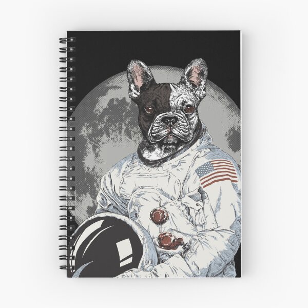 Item preview, French Bulldog Astronaut with american flag and helmet designed and sold by Byfab.