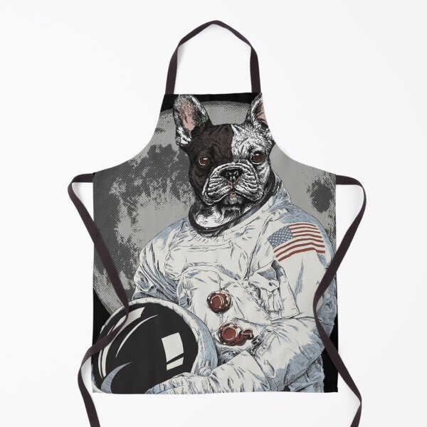 Item preview, French Bulldog Astronaut with american flag and helmet designed and sold by Byfab.