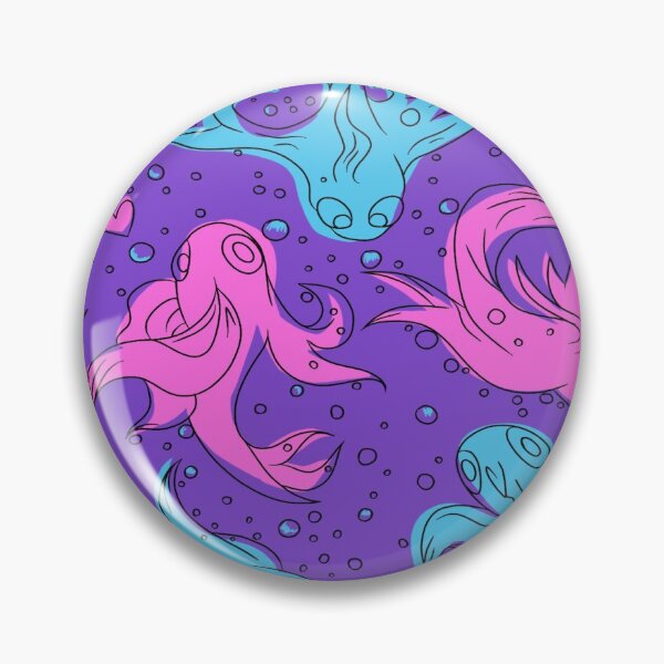 Item preview, "School Mates" Whimsical Fish Digital Art Design designed and sold by DinoEndeavors.