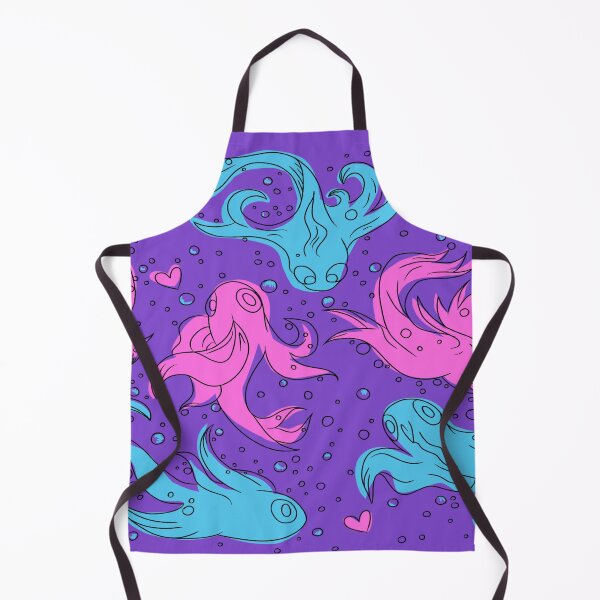 Item preview, "School Mates" Whimsical Fish Digital Art Design designed and sold by DinoEndeavors.