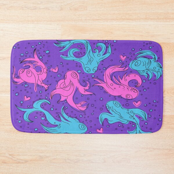 Item preview, "School Mates" Whimsical Fish Digital Art Design designed and sold by DinoEndeavors.