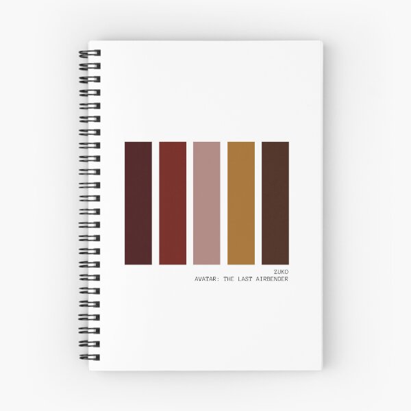 Artikelvorschau, Zuko Avatar die letzte minimalistische Airbender-Farbpalette entworfen und verkauft von FandomLimited.