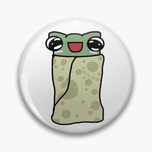 Artikelvorschau, Ben der Burrito Frosch! entworfen und verkauft von Olivia Morton.
