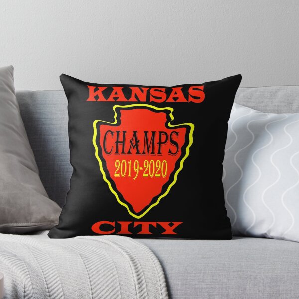 Tribute to the KC Chiefs Kansas City Football Team Throw Pillow