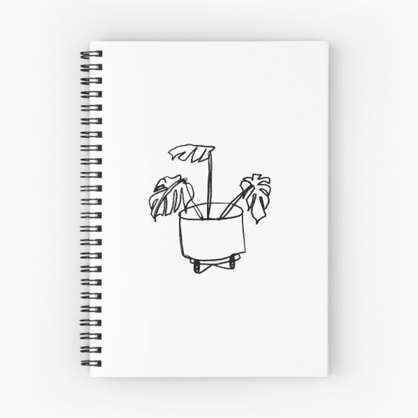 Artikelvorschau, Monstera Contour Drawing - Schwarz entworfen und verkauft von onaonaa.