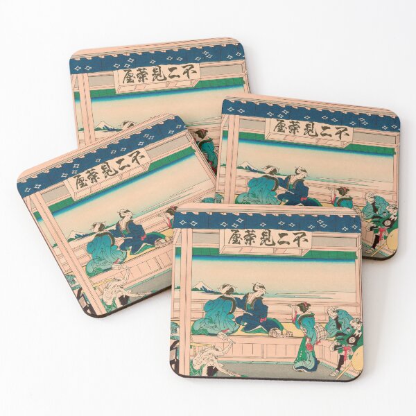 Item preview, Tokaido Yoshida - Thirty Six Views Of Mount Fuji - Hokusai designed and sold by warishellstore.
