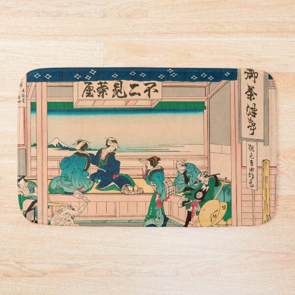 Item preview, Tokaido Yoshida - Thirty Six Views Of Mount Fuji - Hokusai designed and sold by warishellstore.