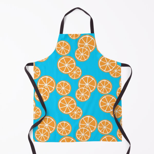 Item preview, Oranges slices on blue designed and sold by Feeling Artsy.
