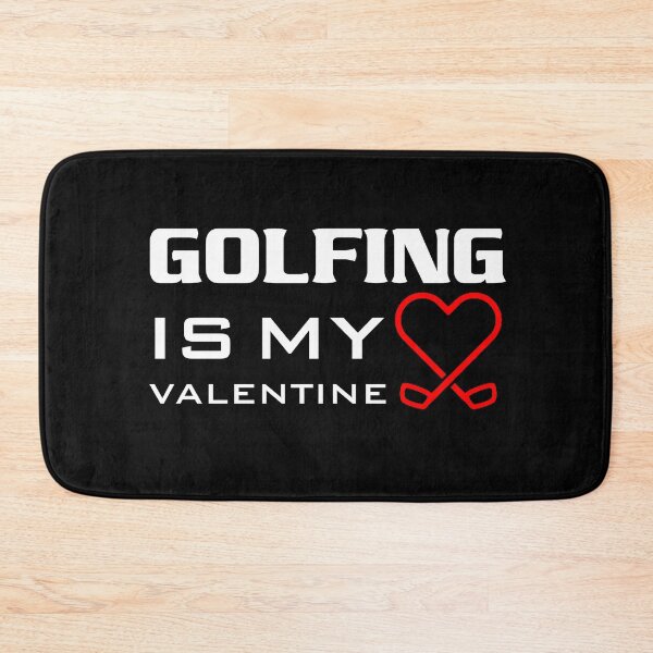 Item preview, Golfing is my valentine T-shirt designed and sold by hamzab7.