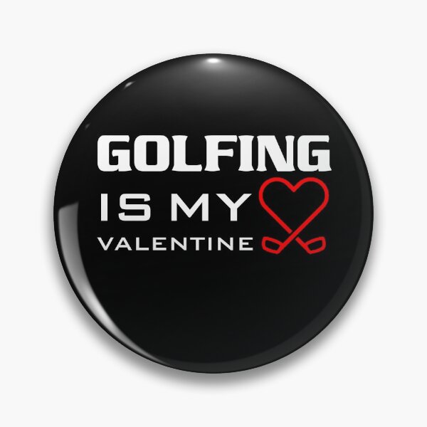 Item preview, Golfing is my valentine T-shirt designed and sold by hamzab7.