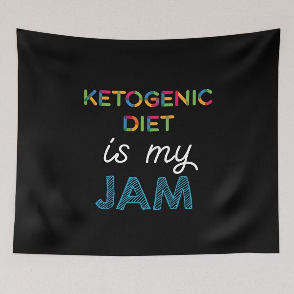 Item preview, Ketogenic Diet is my Jam. Funny Ketogenic Diet Design designed and sold by Custom365.