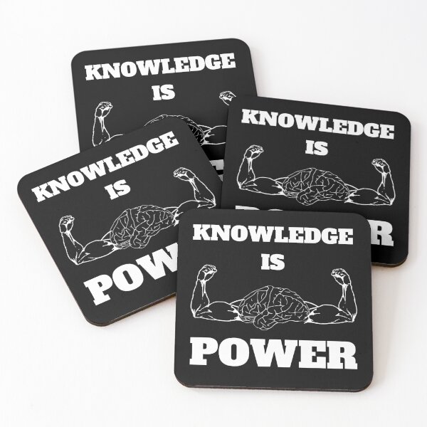 Item preview, Knowledge is Power, Wisdom, Smart, Intelligence, AI, designed and sold by GionaSophia.