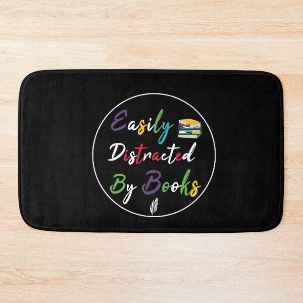 Item preview, Easily Distracted By Books Funny Book Lovers Gift  designed and sold by pedrored369.